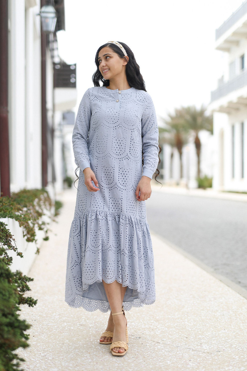 eyelet dress